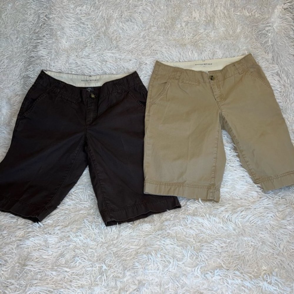 Banana Republic Cargo Capri Shorts